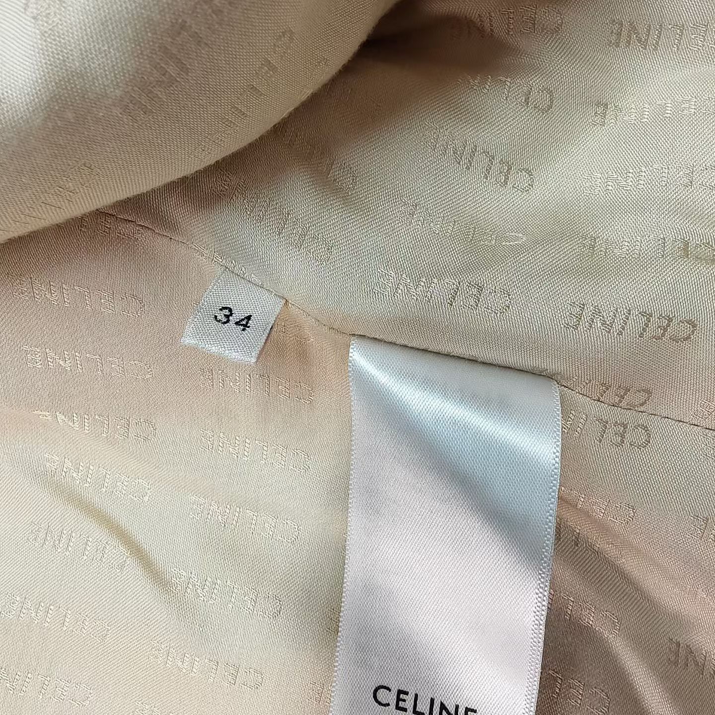 Celine CELINE Wool Blend Military Jacket Size 34 Size XS / US 0-2 / IT 36-38 - 5 Thumbnail