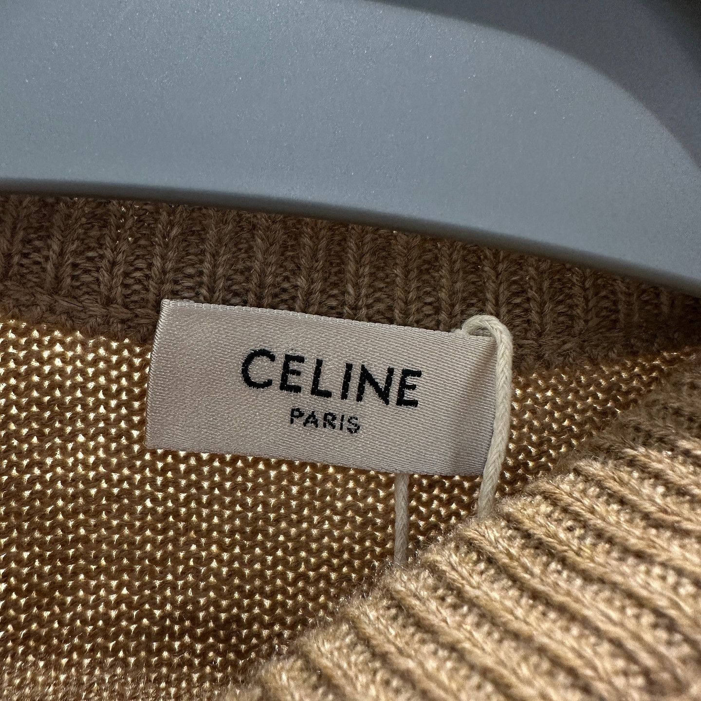 Celine Celine Brown Cashmere Button Up Sweater Size L Size L / US 10 / IT 46 - 3 Thumbnail