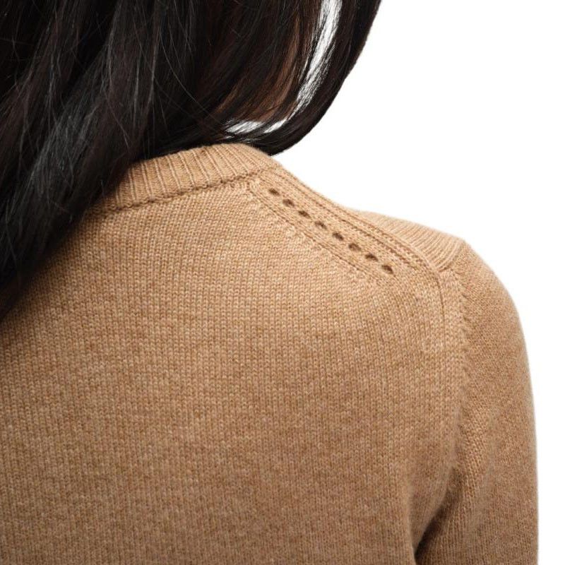 Celine Celine Brown Cashmere Button Up Sweater Size L Size L / US 10 / IT 46 - 10 Thumbnail