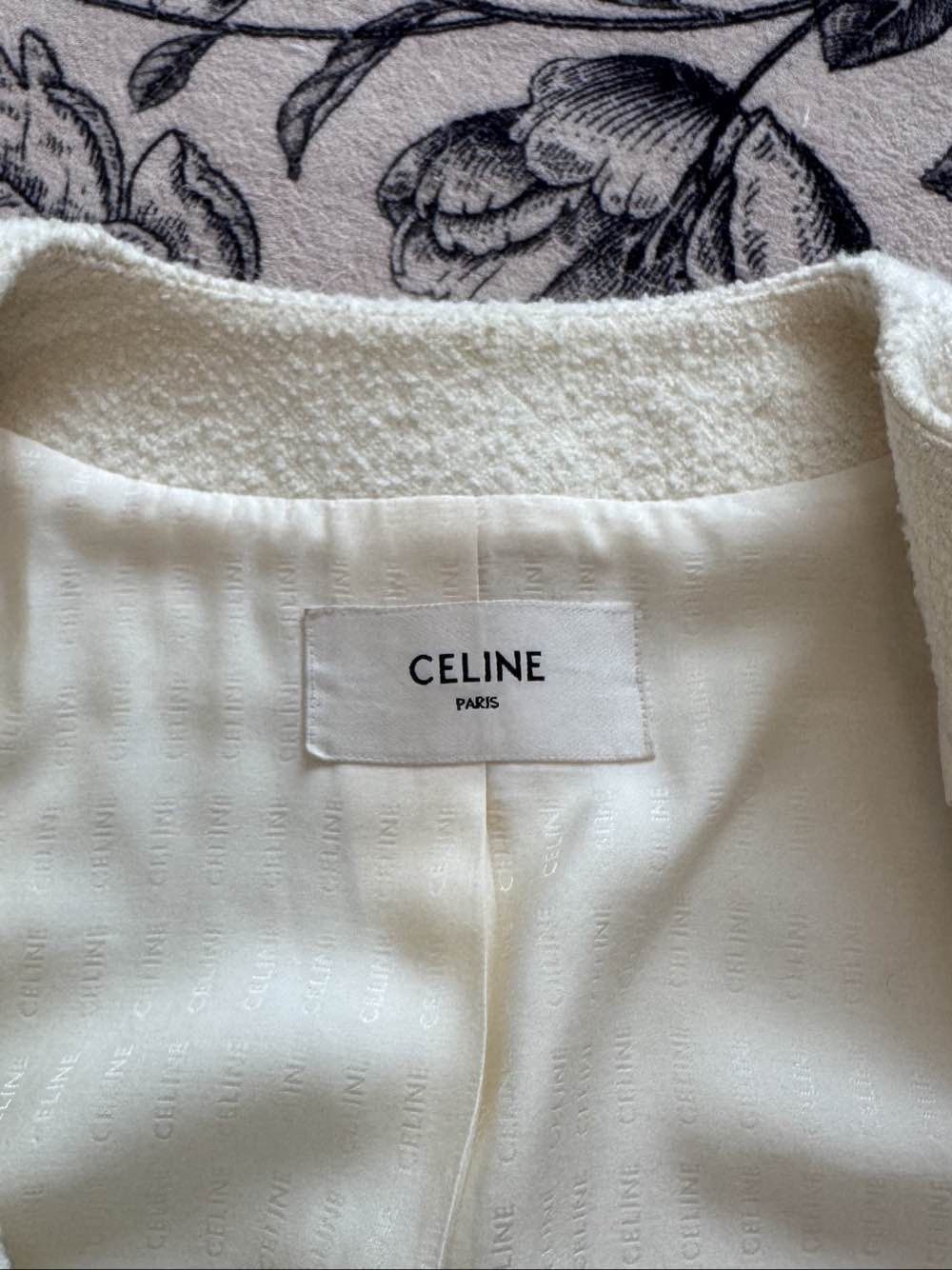 Celine Celine Tweed Button Front Jacket Size 36 Size XS / US 0-2 / IT 36-38 - 3 Thumbnail