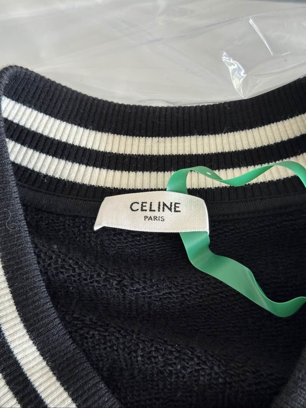 Celine CELINE Logo Letter Varsity Jacket Size XL Size US XL / EU 56 / 4 - 3 Thumbnail