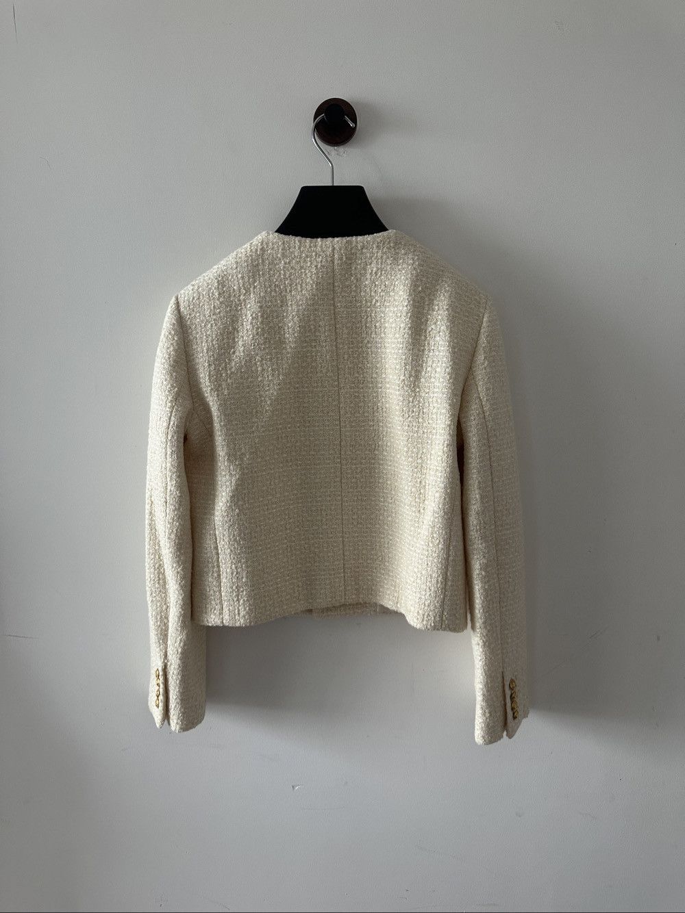 Celine Celine Bouclé Tweed Jacket Size 34 Size XS / US 0-2 / IT 36-38 - 2 Thumbnail
