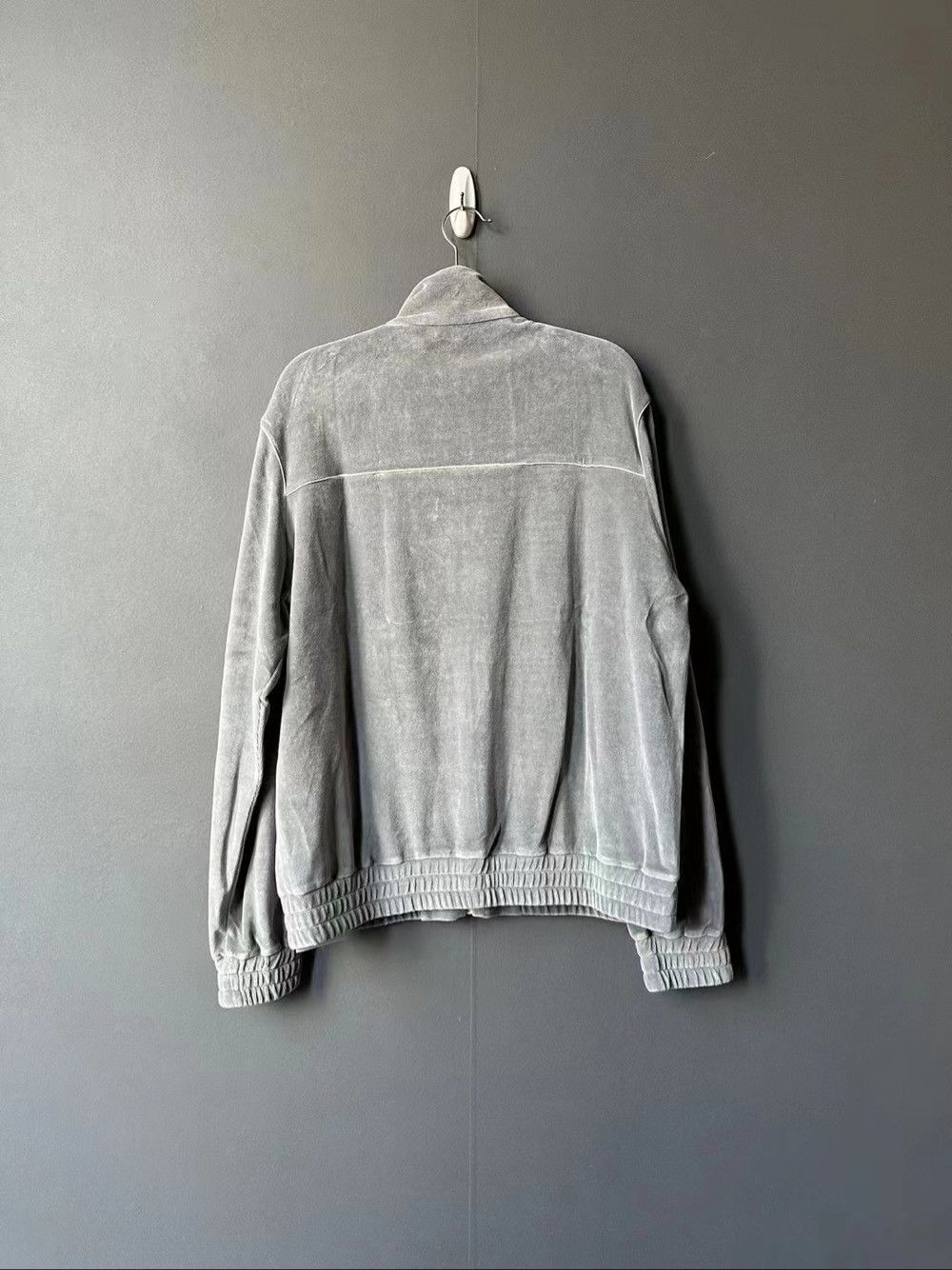 Celine Celine Velour Logo Zip Jacket Size L Size US L / EU 52-54 / 3 - 2 Thumbnail