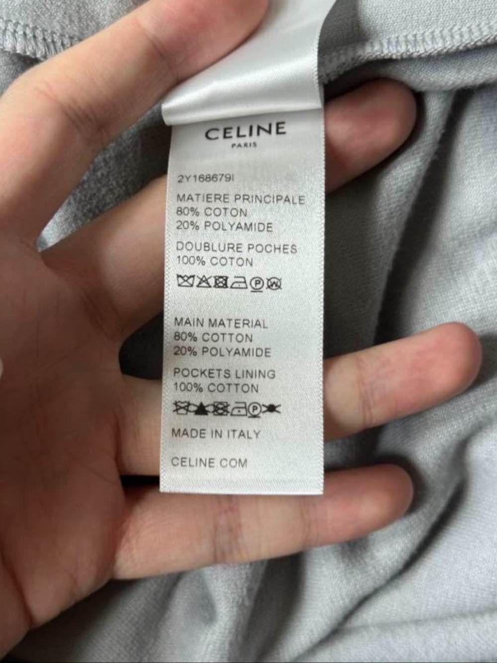Celine Celine Velour Logo Zip Jacket Size L Size US L / EU 52-54 / 3 - 4 Thumbnail