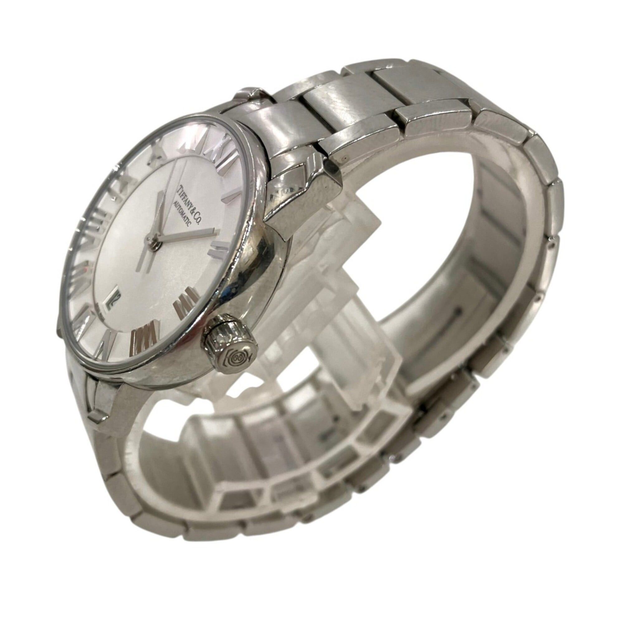 Tiffany & Co. Tiffany & Co. Atlas Dome Watch, Total Weight 64g, Stainless Steel, Automatic Movement, Silver Dial, Z1830.68.10A21A00A Size ONE SIZE - 2 Thumbnail