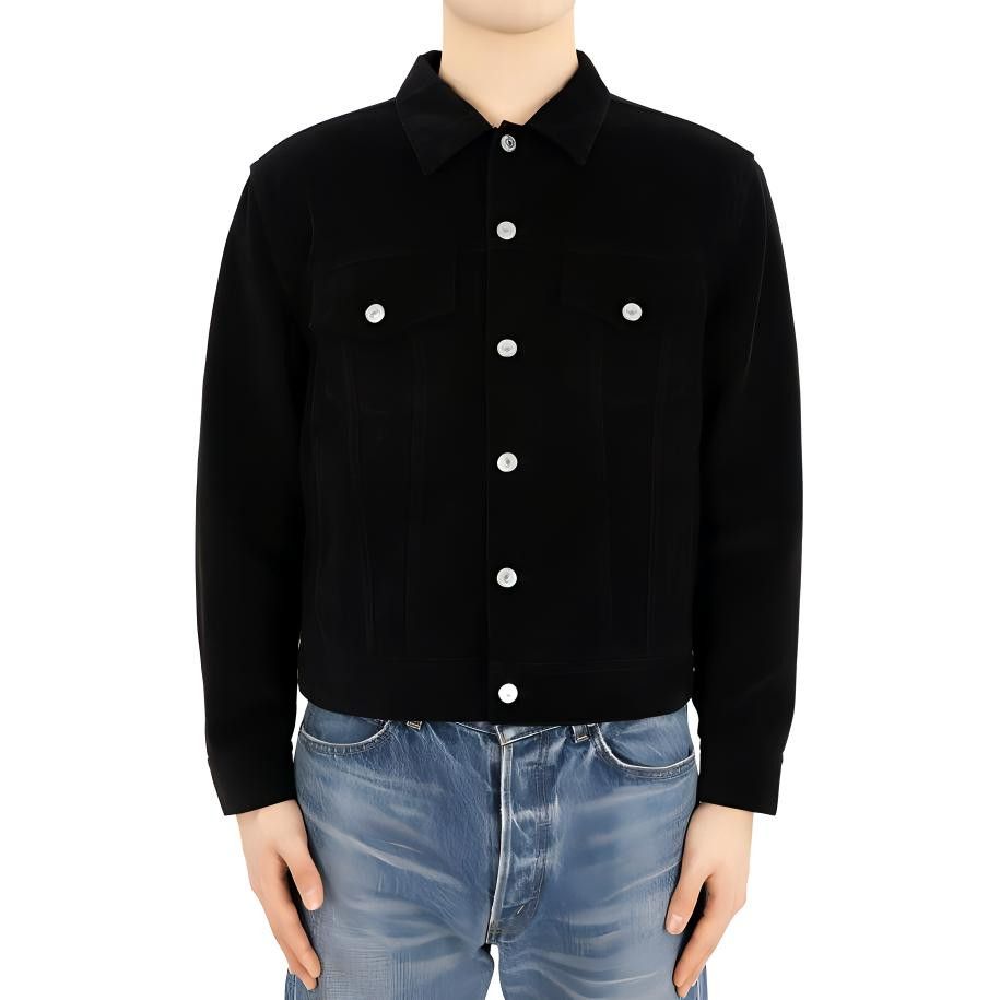 Celine Celine Logo Corduroy Jacket Size XL Size US XL / EU 56 / 4 - 6 Thumbnail