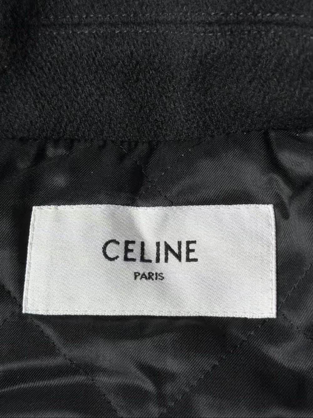 Celine Celine Logo Wool Blend Jacket Size M Size US M / EU 48-50 / 2 - 3 Thumbnail