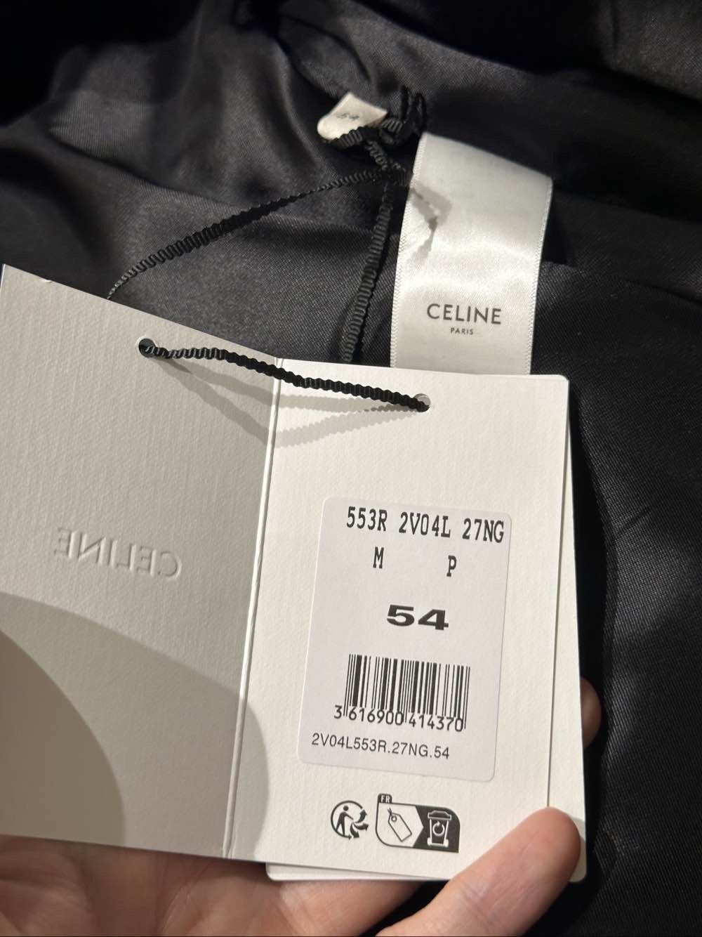 Celine Celine Wool Logo Hooded Coat Size L Size US L / EU 52-54 / 3 - 4 Thumbnail