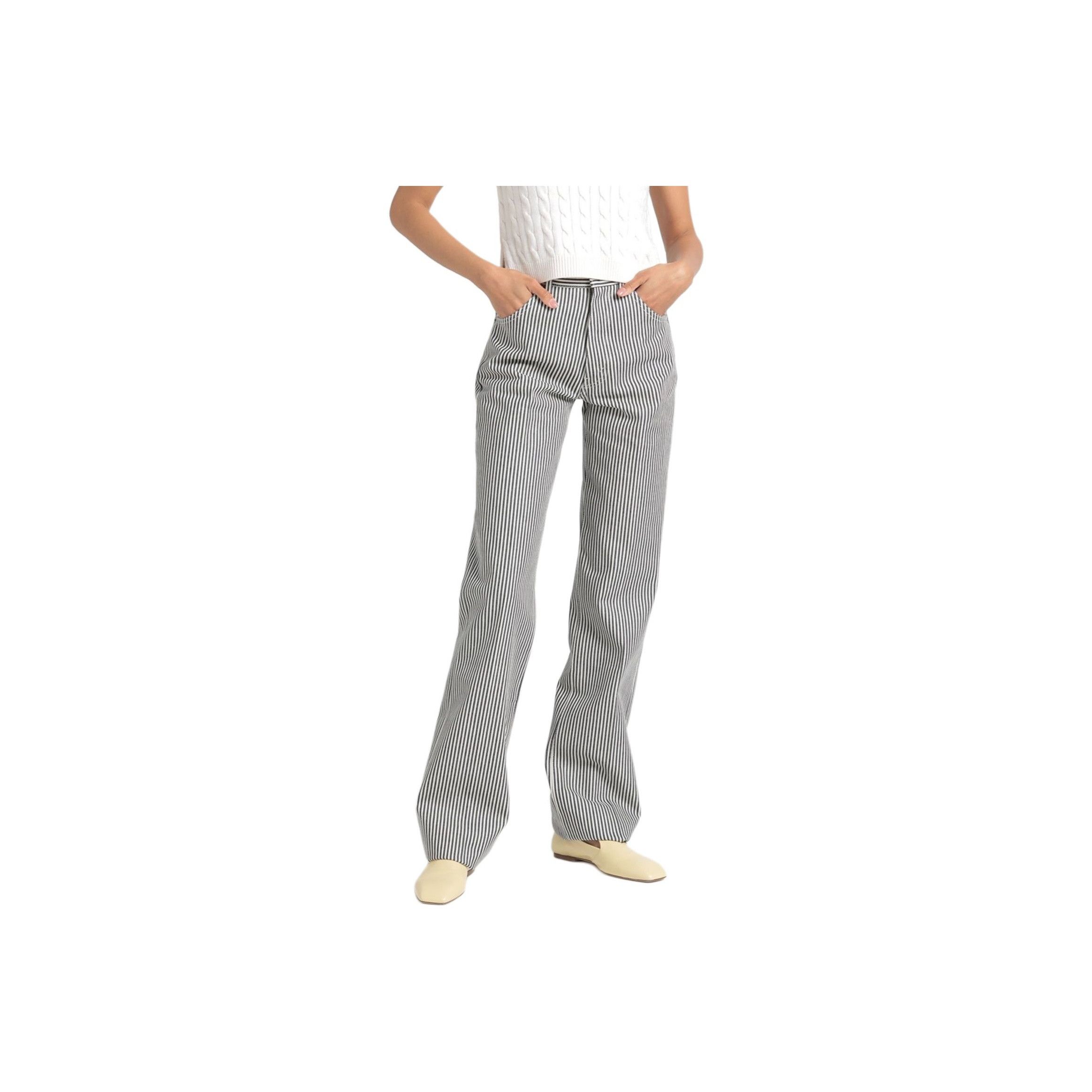 Celine CELINE Striped Jeans Size 25 Size 25" / US 0 / IT 36 - 10 Thumbnail