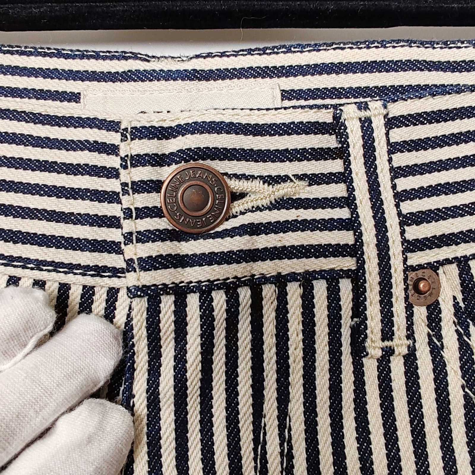 Celine CELINE Striped Jeans Size 25 Size 25" / US 0 / IT 36 - 9 Thumbnail