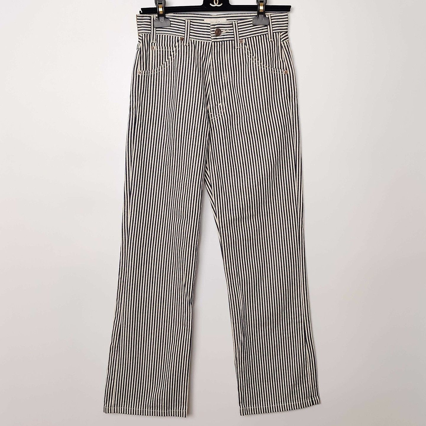 Celine CELINE Striped Jeans Size 25 Size 25" / US 0 / IT 36 - 7 Thumbnail