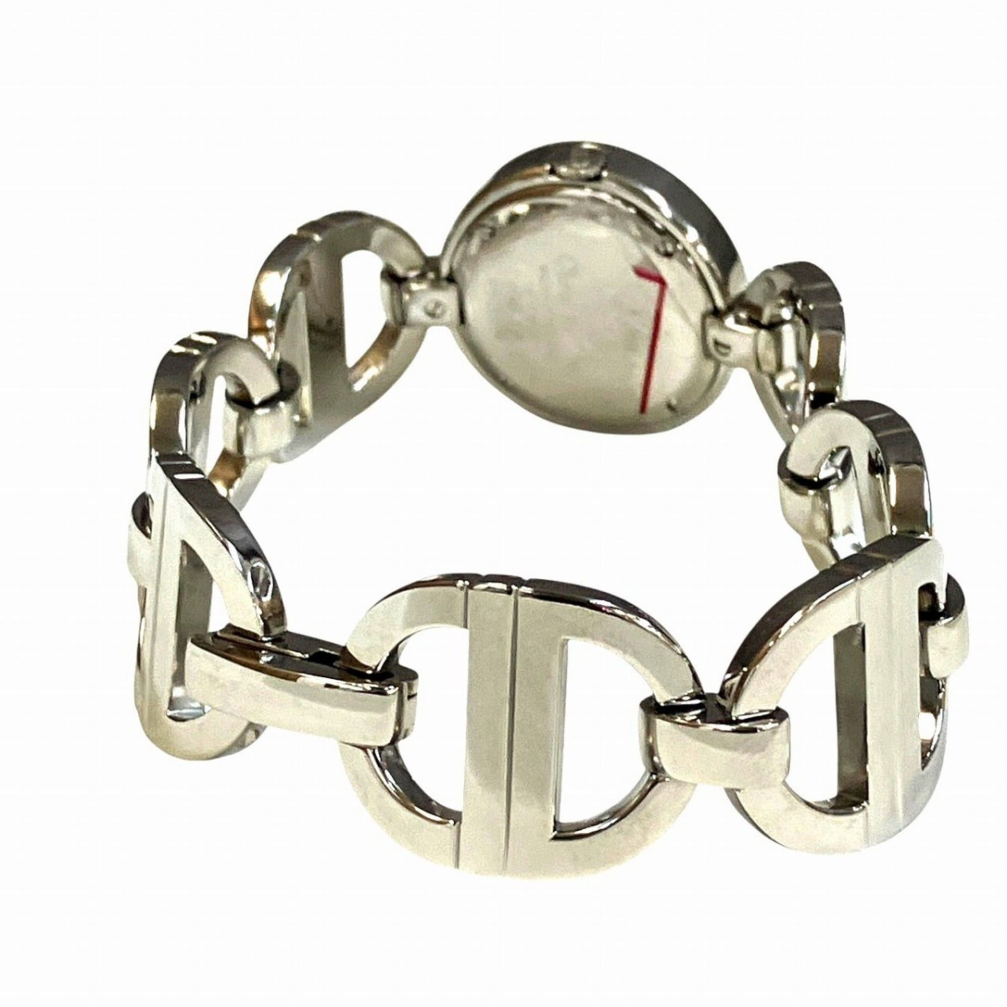 Dior Christian Dior Malice watch, total weight 55.3g, stainless steel, quartz movement, black dial, CD22110 Size ONE SIZE - 6 Thumbnail