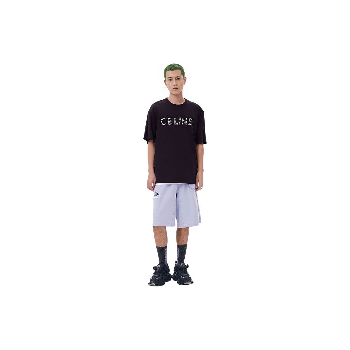 Celine Celine Checkered Logo T-Shirt Size S Size US S / EU 44-46 / 1 - 7 Thumbnail