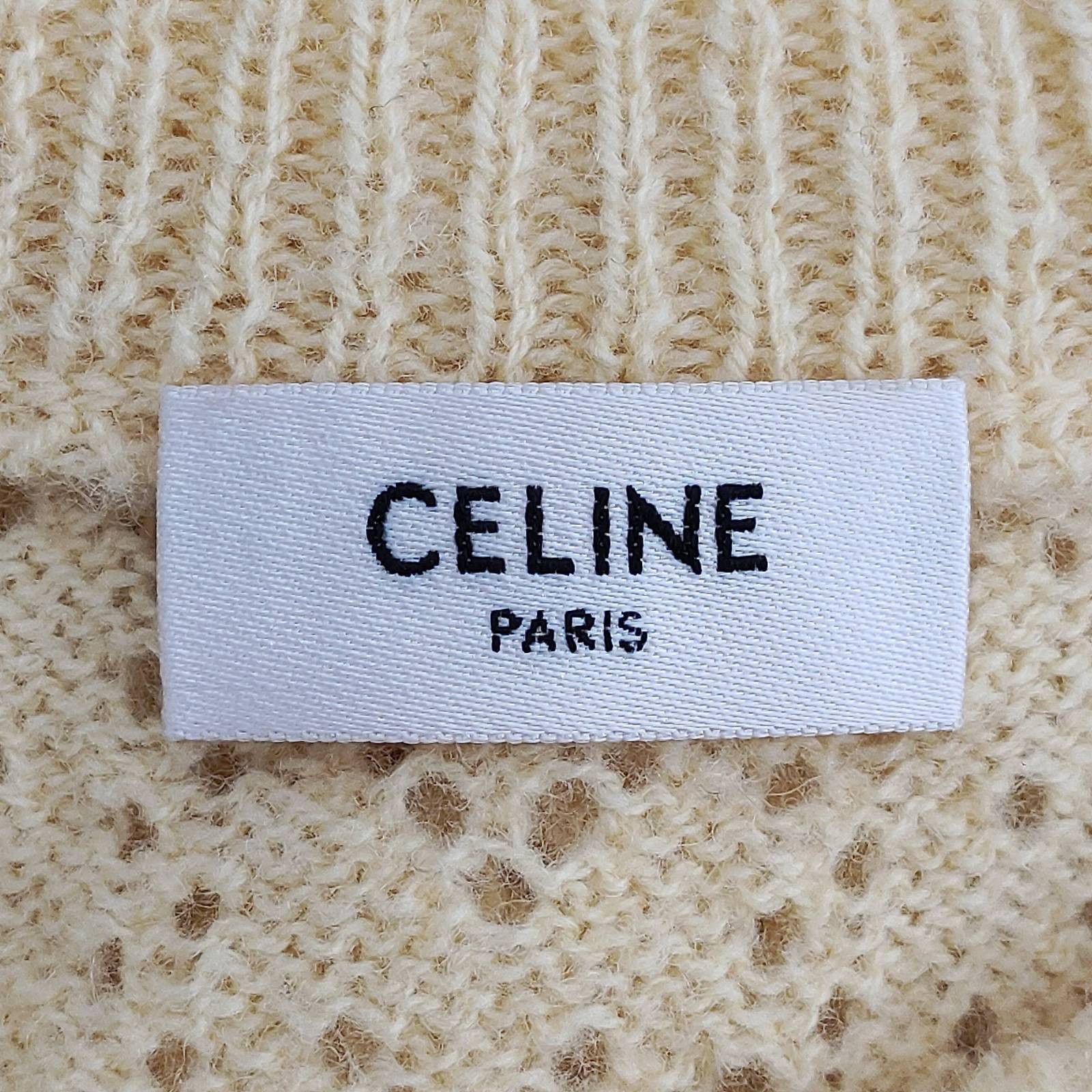 Celine Celine Yellow Wool Knit Sweater Vest Size M Size M / US 6-8 / IT 42-44 - 3 Thumbnail