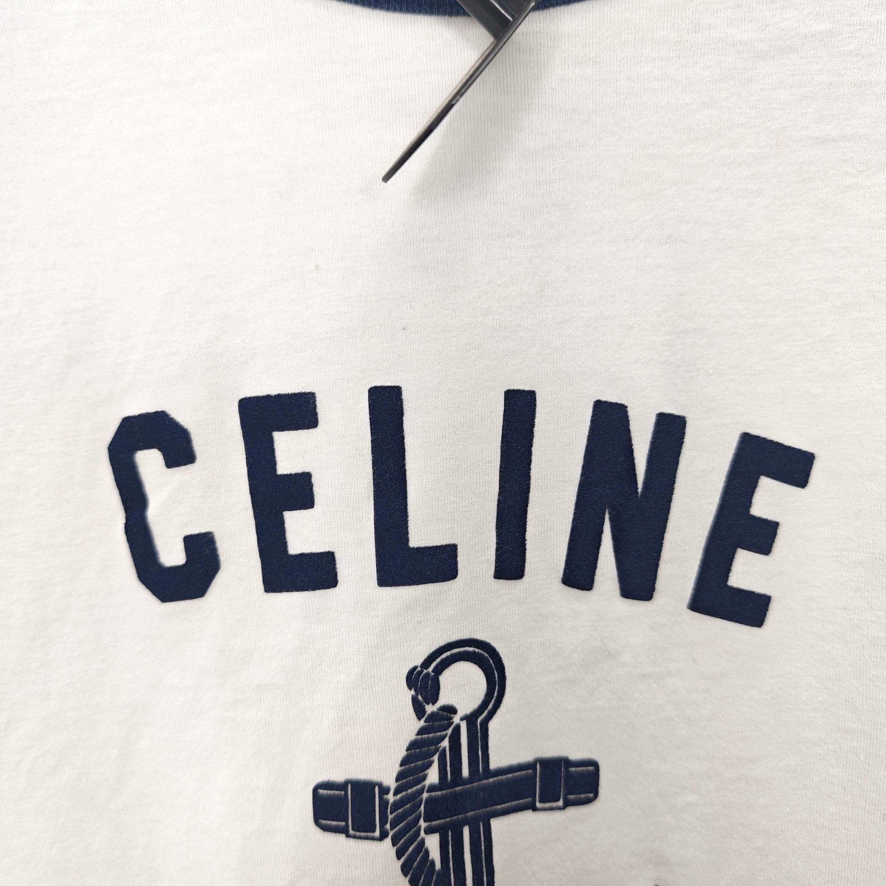Celine Celine Anchor Graphic T-Shirt Size S Size S / US 4 / IT 40 - 5 Thumbnail