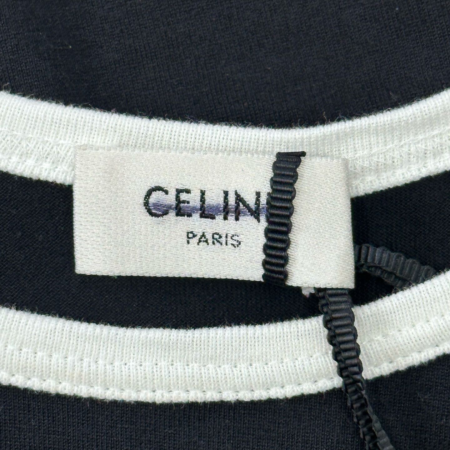 Celine CELINE Logo Tank Top Size M Size M / US 6-8 / IT 42-44 - 3 Thumbnail