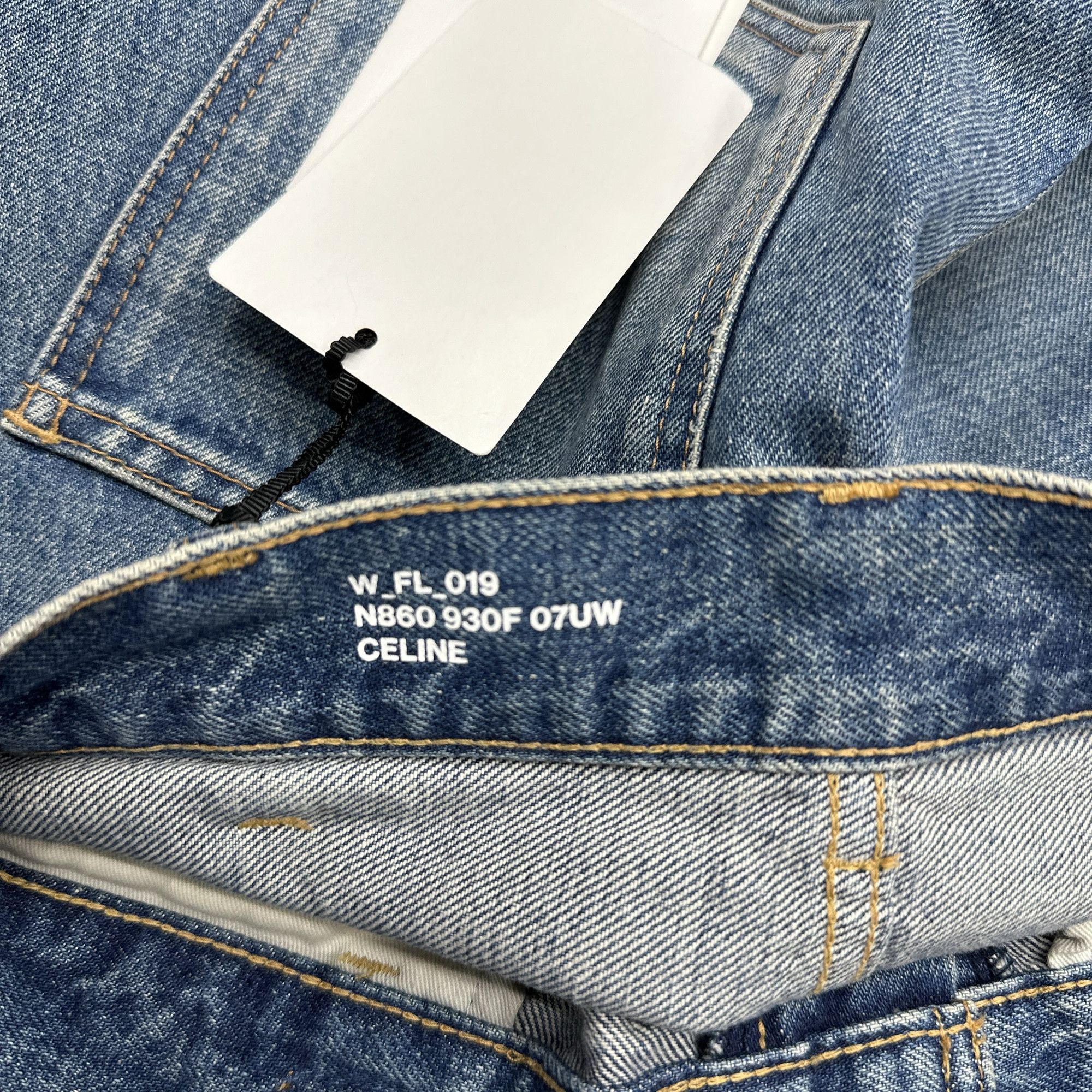 Celine Celine Wash Denim Jeans Size 28 Size 28" / US 6 / IT 42 - 3 Thumbnail