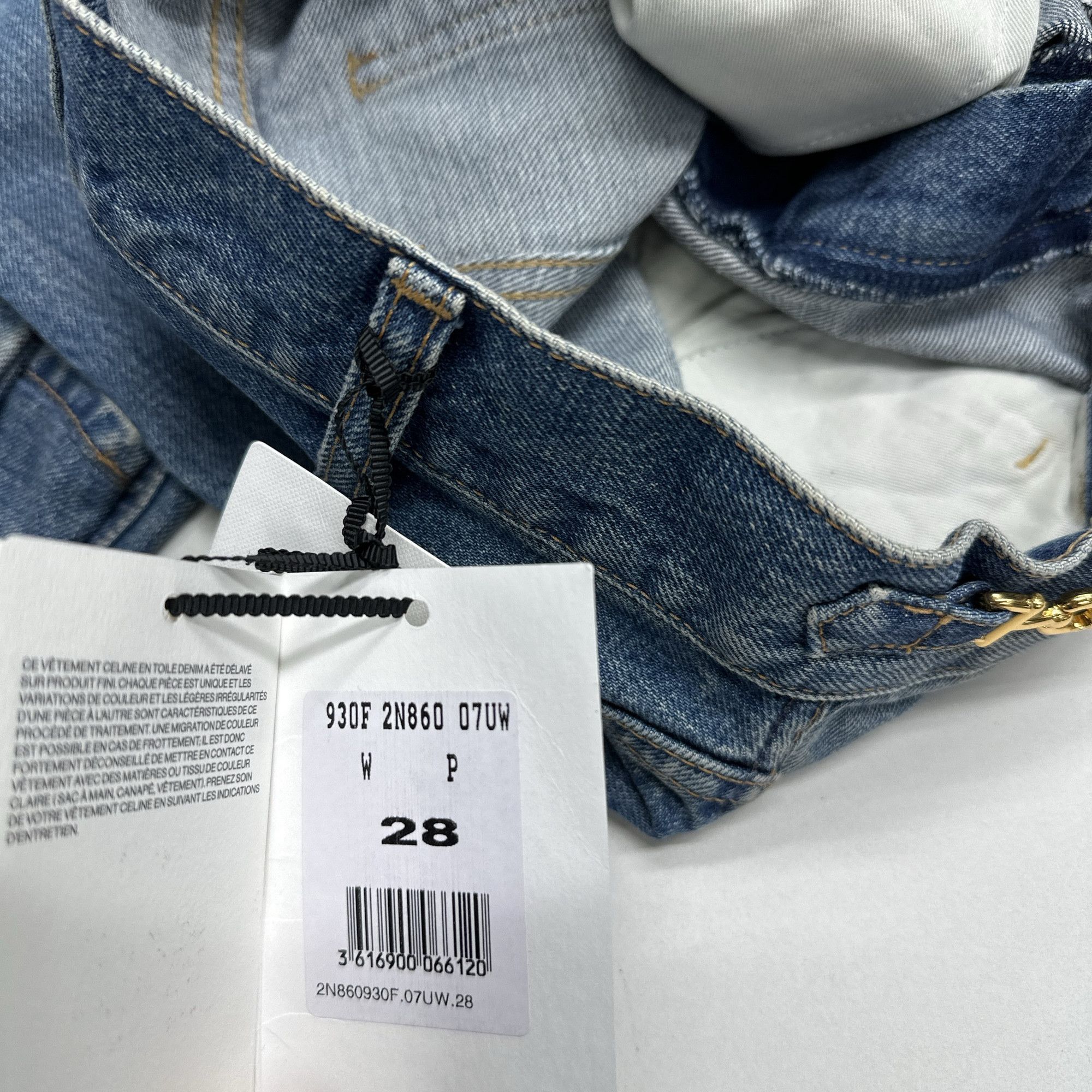 Celine Celine Wash Denim Jeans Size 28 Size 28" / US 6 / IT 42 - 5 Thumbnail