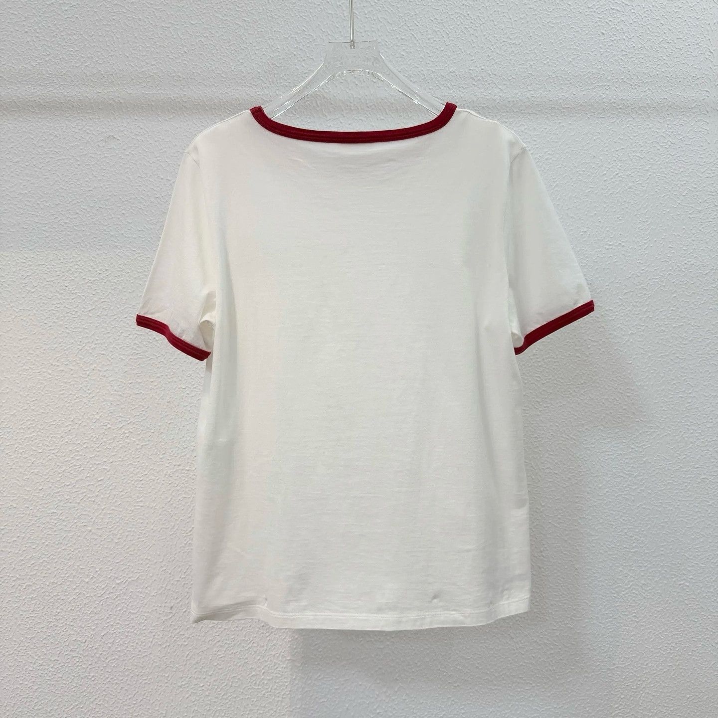 Celine Celine Embroidered Ringer T-Shirt Size L Size L / US 10 / IT 46 - 2 Thumbnail