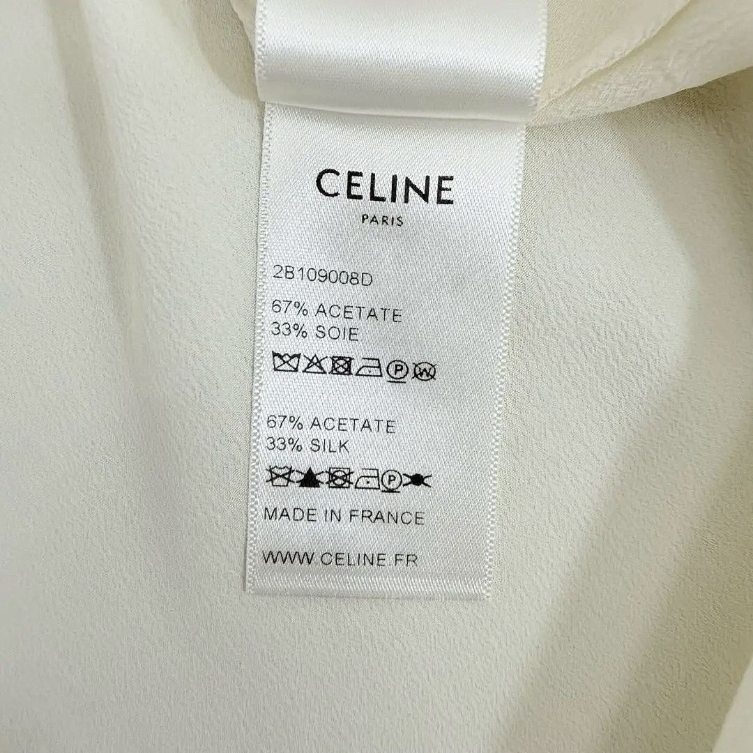 Celine CELINE Silk Blend Blouse Size 36 Size XS / US 0-2 / IT 36-38 - 4 Thumbnail
