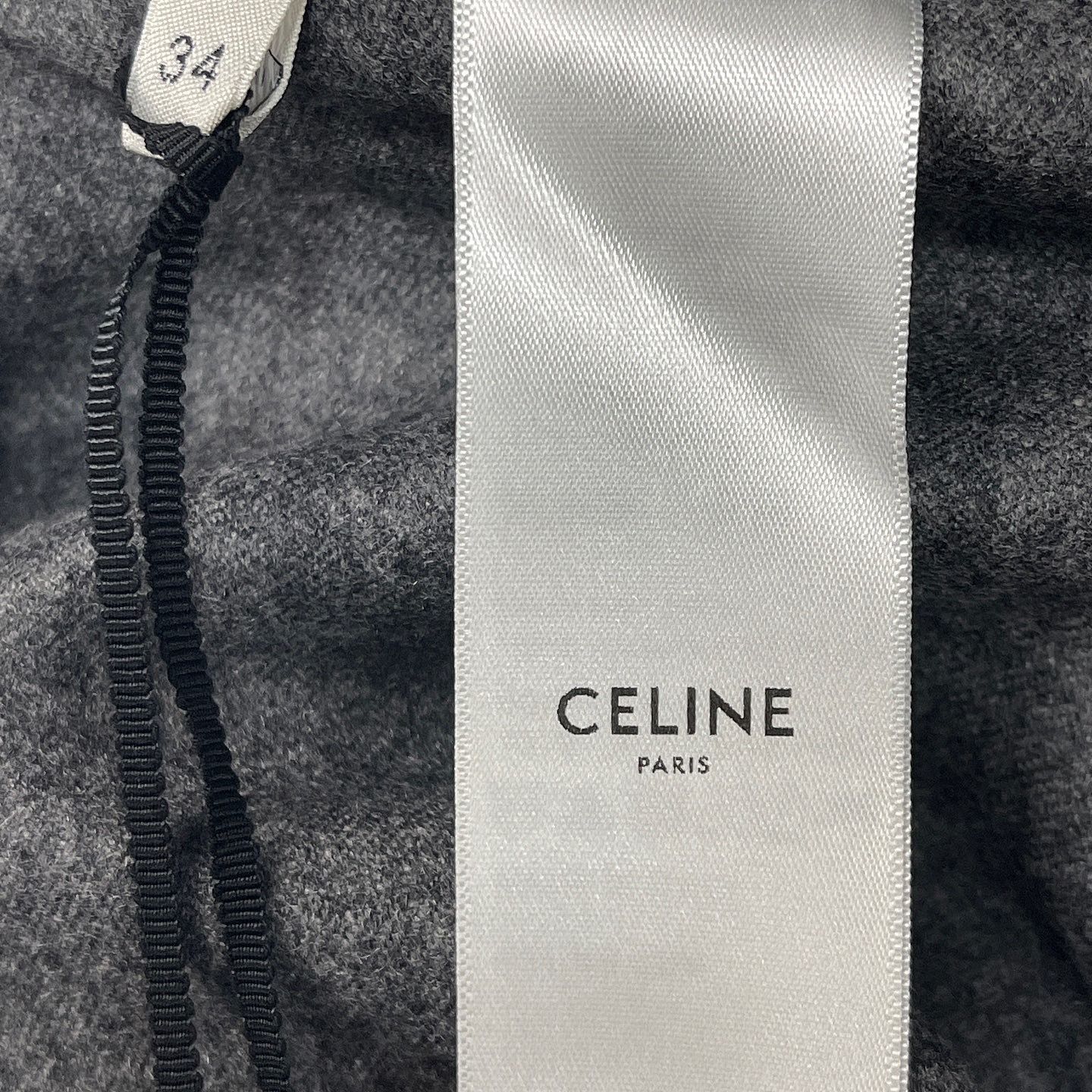 Celine Celine Cashmere Drawstring Shorts Size 34 Size 25" / US 0 / IT 36 - 4 Thumbnail
