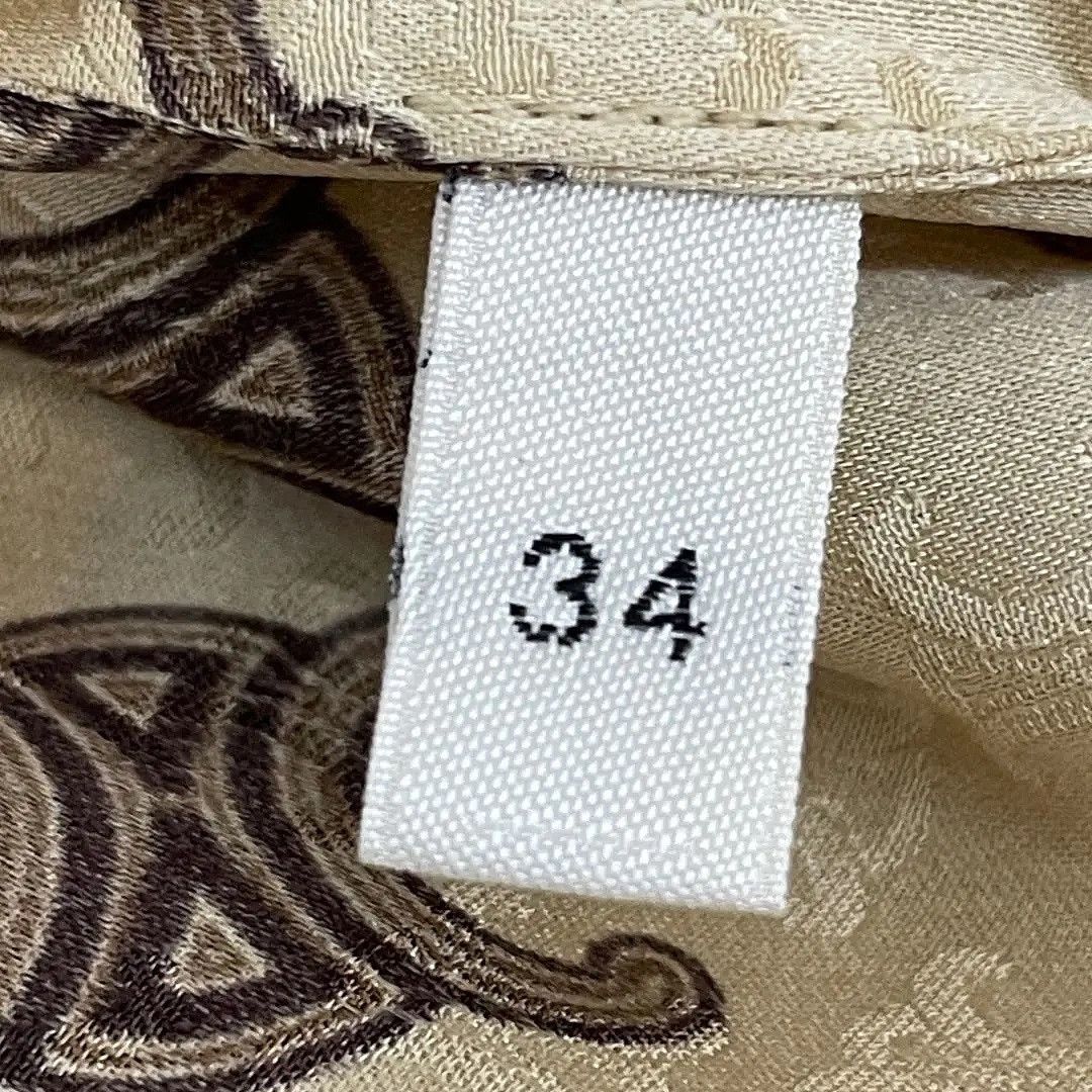 Celine Celine Triomphe Logo Silk Blouse Size 34 Size XXS / US 00 / IT 34 - 5 Thumbnail