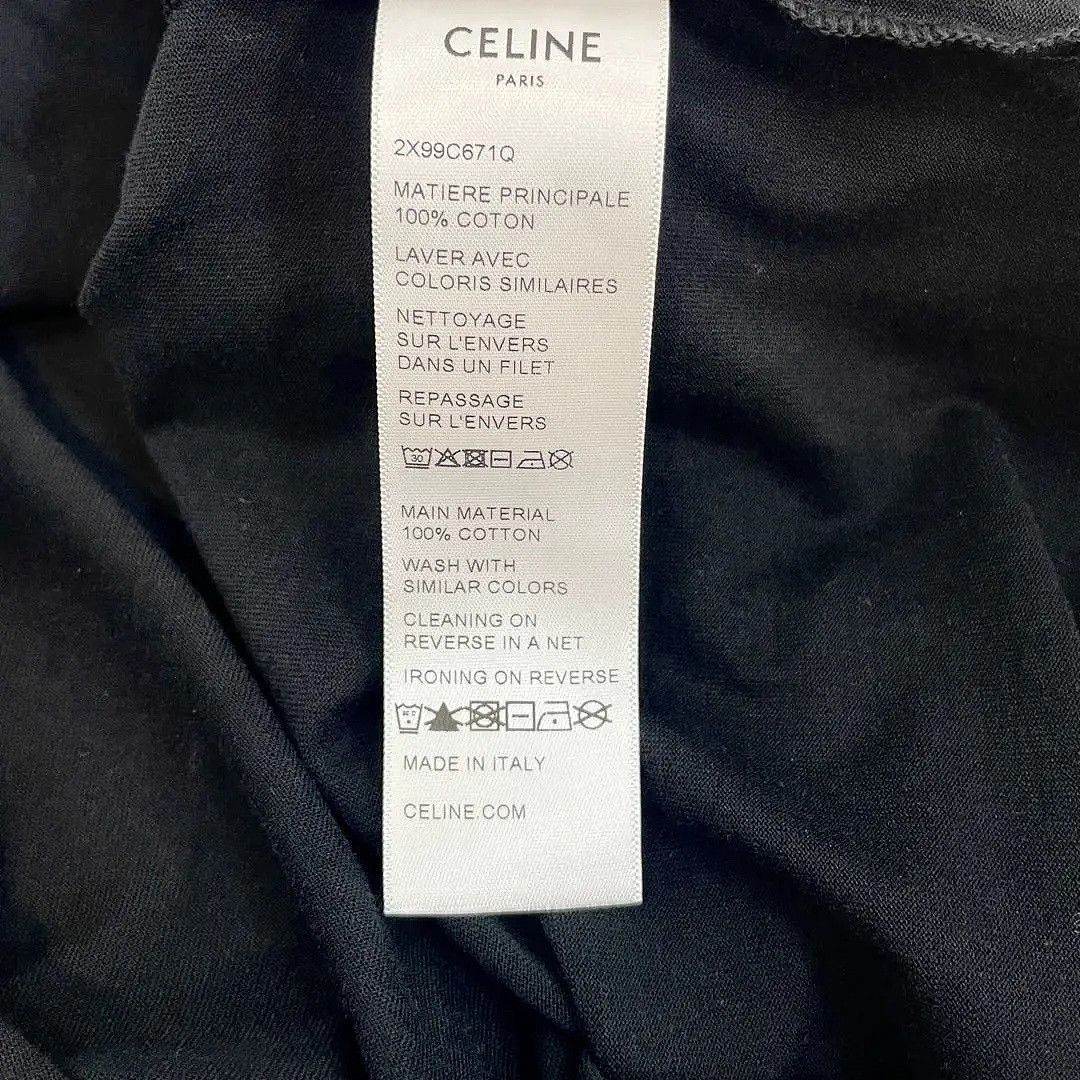 Celine Celine Paris Logo T-Shirt Size M Size M / US 6-8 / IT 42-44 - 5 Thumbnail