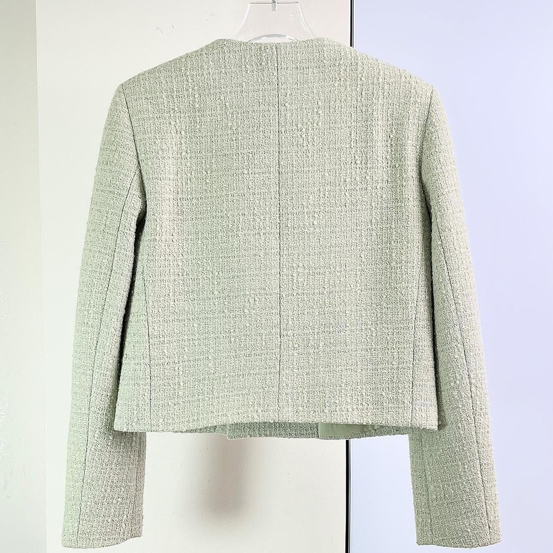 Celine Celine Tweed Button Up Jacket Size 34 Size XS / US 0-2 / IT 36-38 - 2 Thumbnail