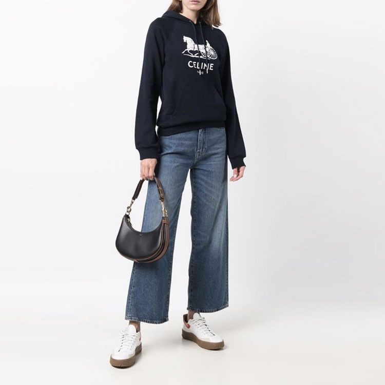 Celine CELINE Sulky Hoodie Blue M Size M / US 6-8 / IT 42-44 - 10 Thumbnail