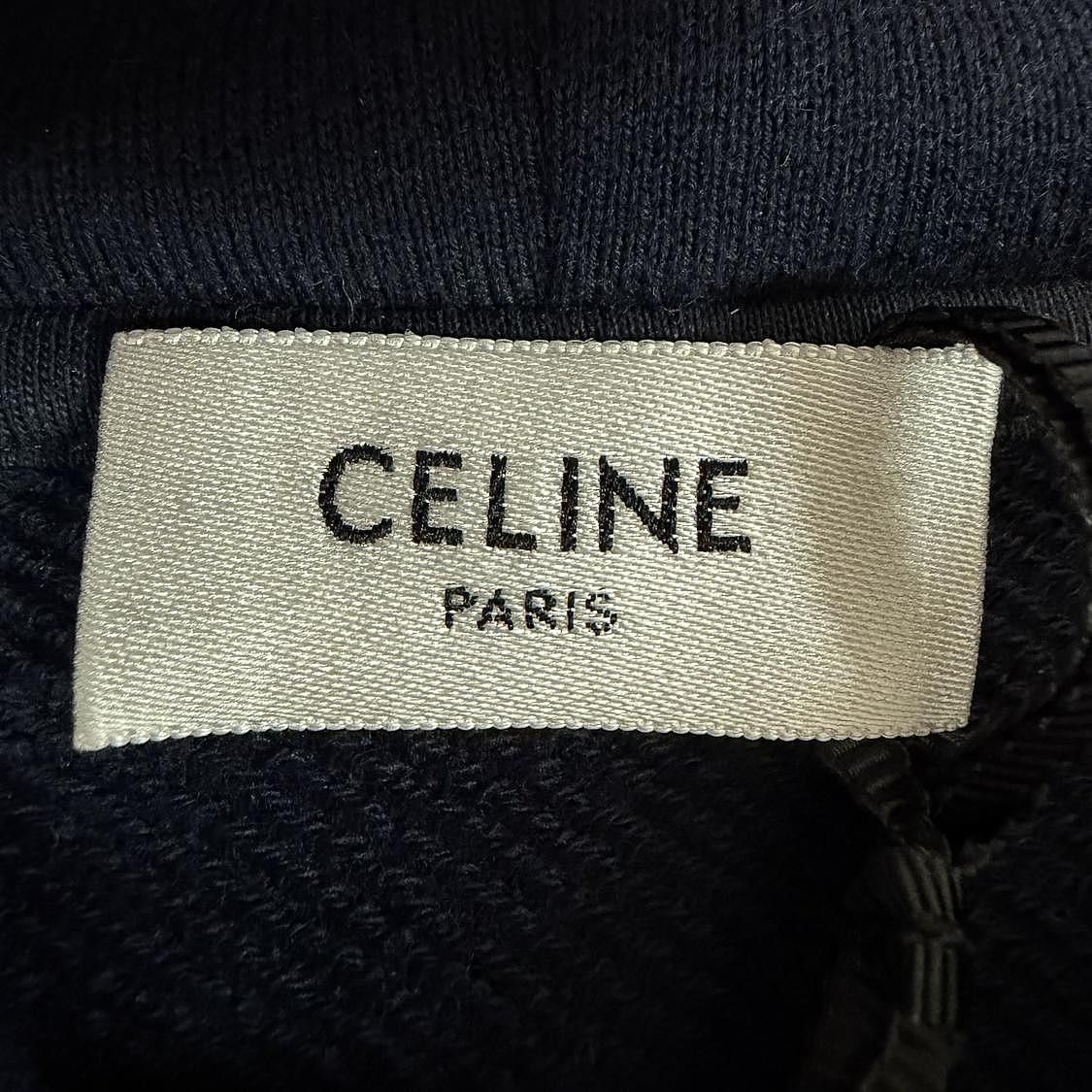 Celine CELINE Sulky Hoodie Blue M Size M / US 6-8 / IT 42-44 - 3 Thumbnail