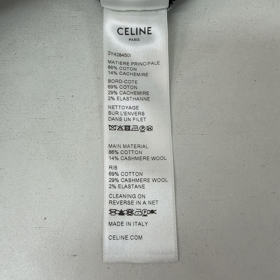 Celine CELINE Sulky Hoodie Blue M Size M / US 6-8 / IT 42-44 - 4 Thumbnail