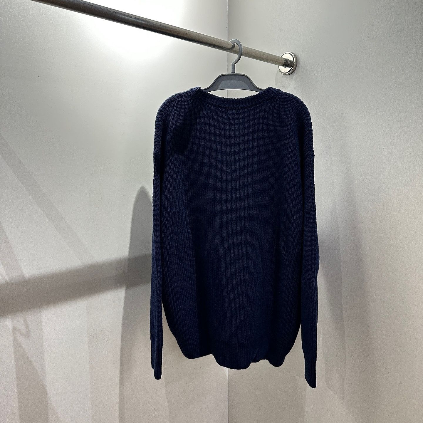 Celine Celine Logo Embroidered Wool Sweater Size M Size US M / EU 48-50 / 2 - 2 Thumbnail