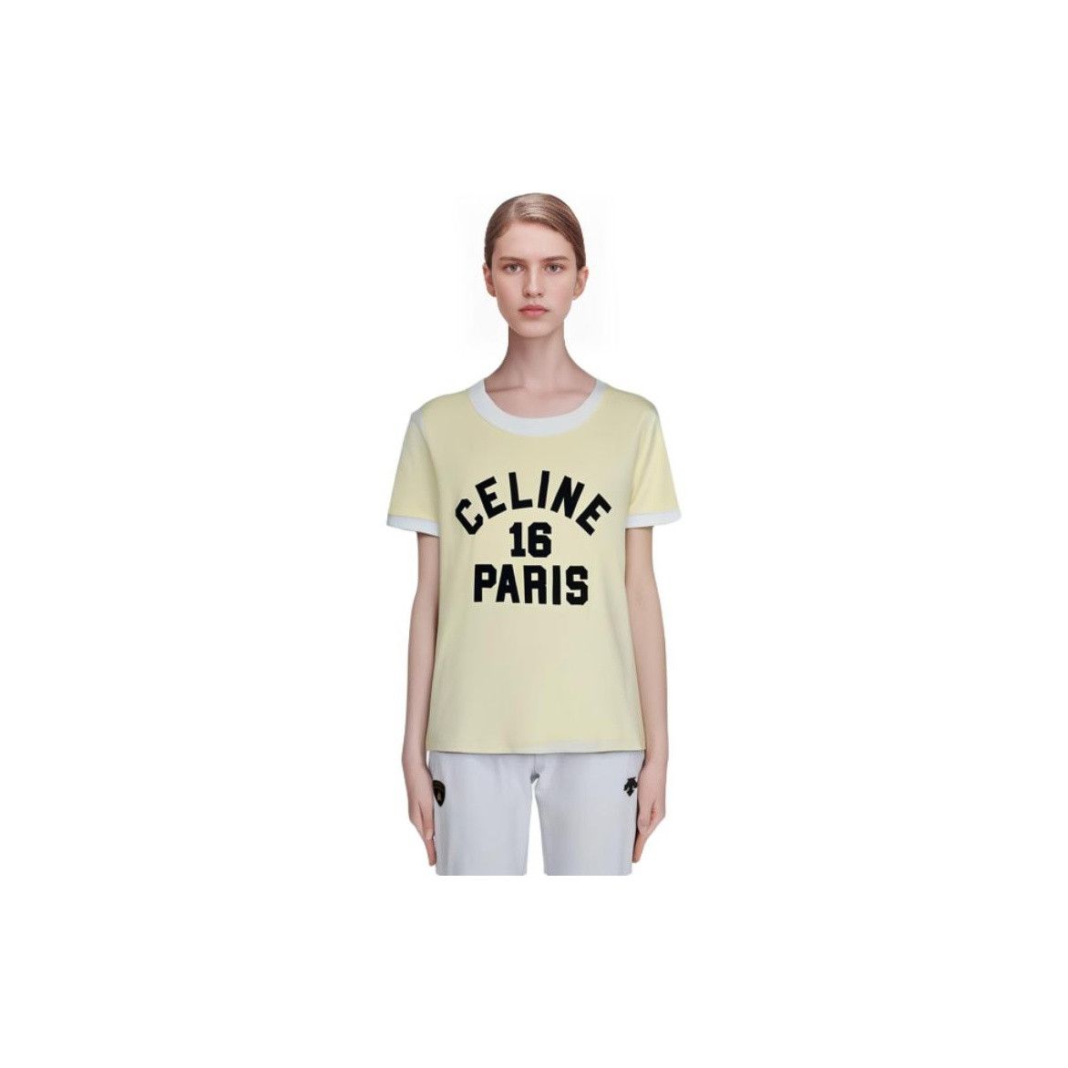Celine Celine 16 Paris Logo Ringer T-Shirt Size S Size S / US 4 / IT 40 - 10 Thumbnail