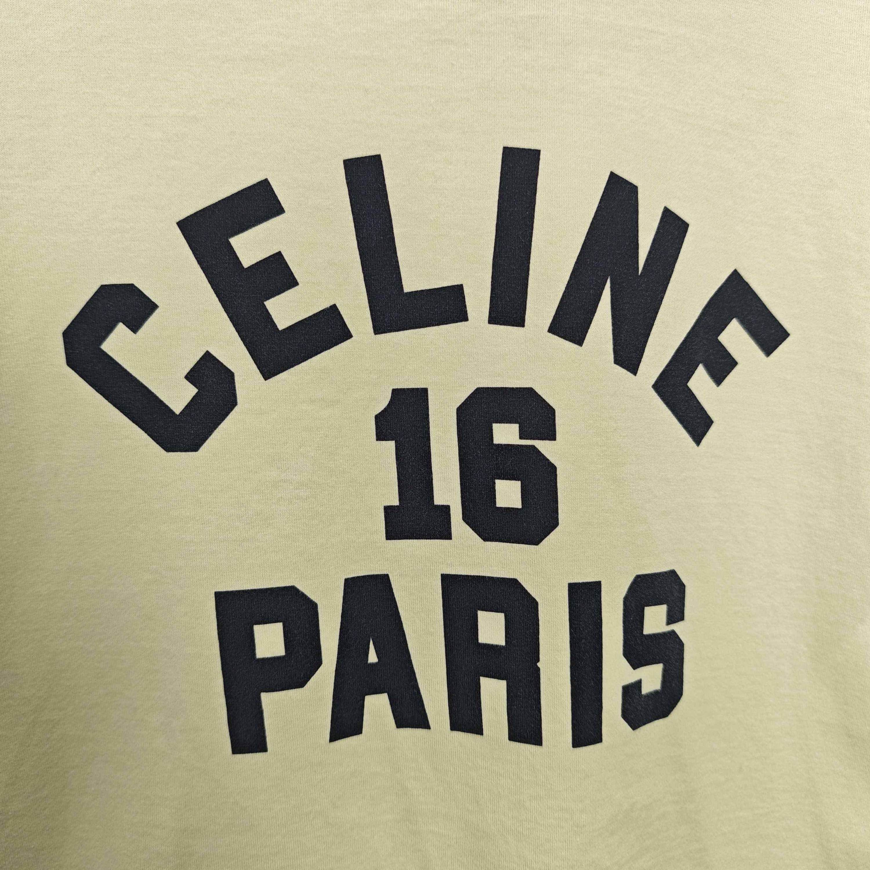Celine Celine 16 Paris Logo Ringer T-Shirt Size S Size S / US 4 / IT 40 - 5 Thumbnail