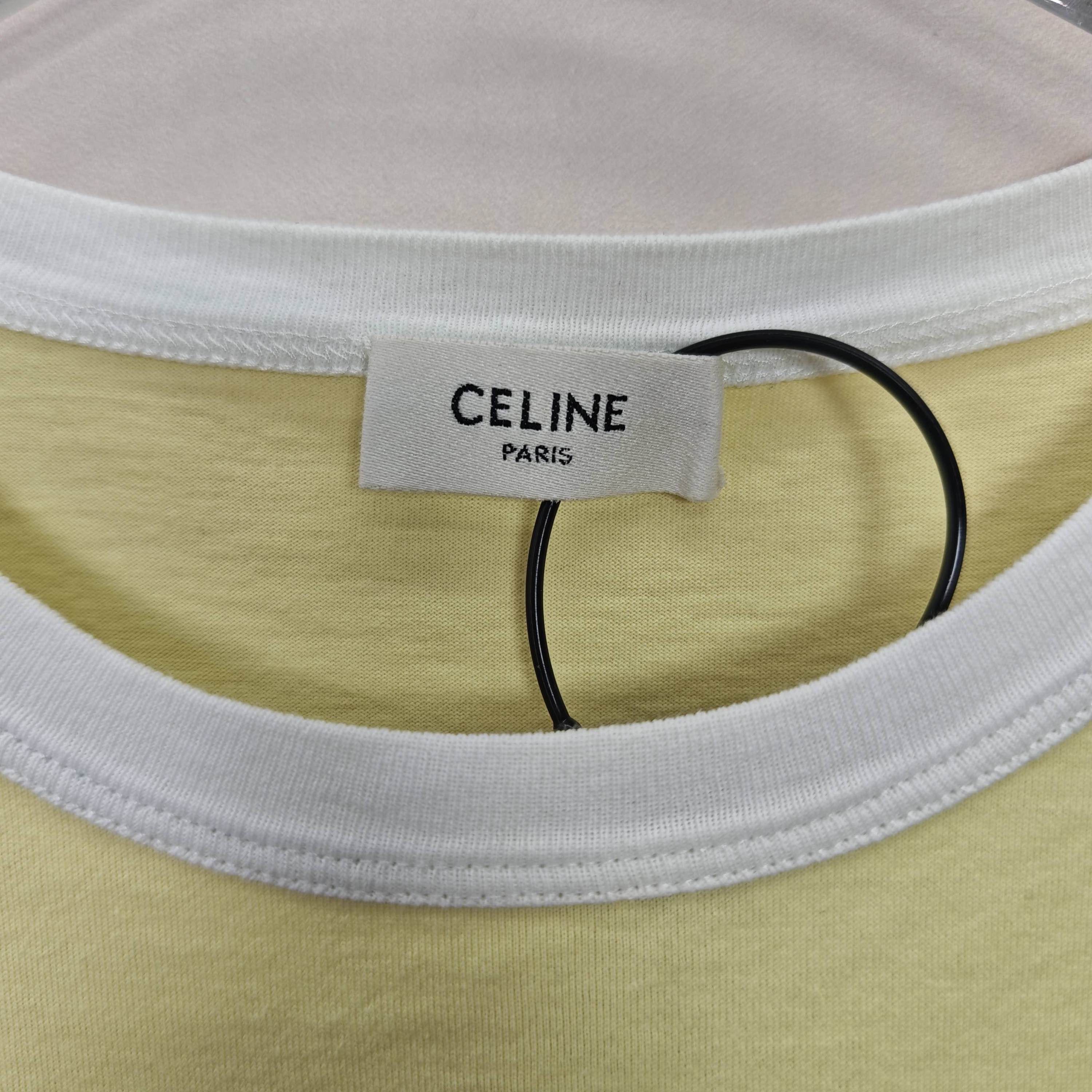 Celine Celine 16 Paris Logo Ringer T-Shirt Size S Size S / US 4 / IT 40 - 3 Thumbnail
