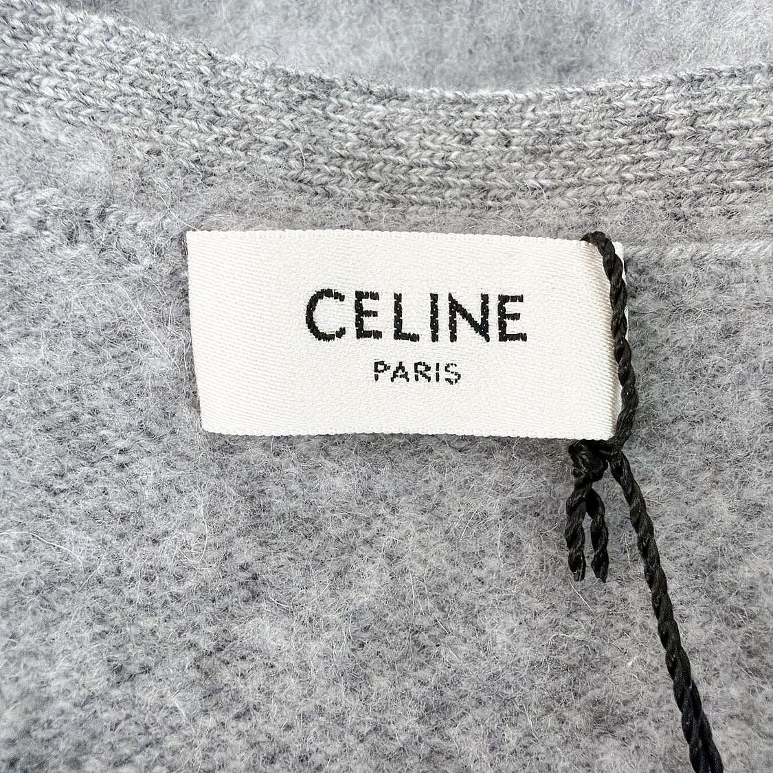 Celine Celine Cashmere Button Up Cardigan Size L Size L / US 10 / IT 46 - 3 Thumbnail