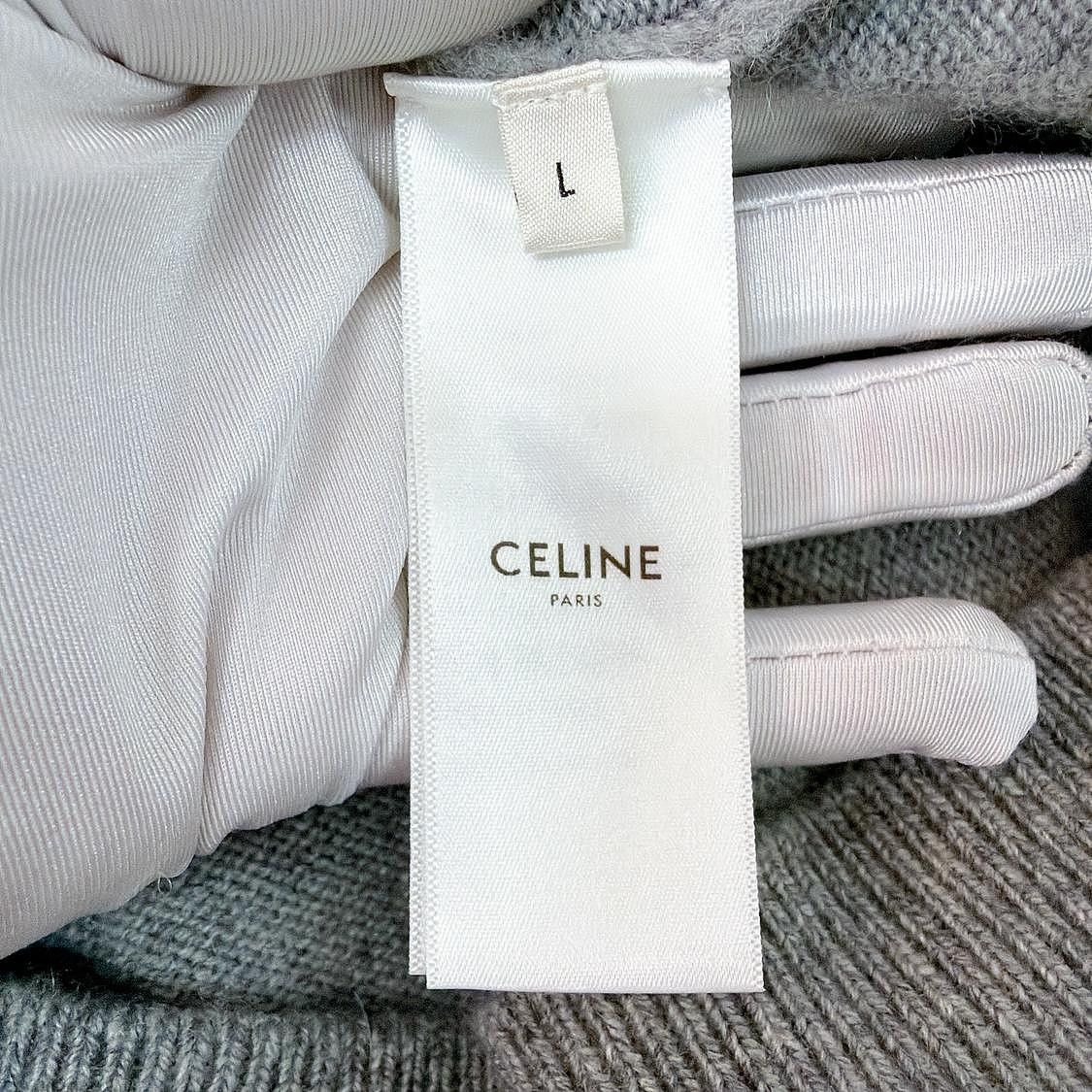 Celine Celine Cashmere Button Up Cardigan Size L Size L / US 10 / IT 46 - 4 Thumbnail