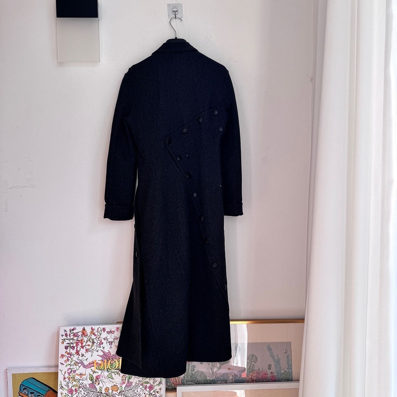 Celine Celine Wool Buttoned Coat Size 38 Size XS / US 0-2 / IT 36-38 - 14 Thumbnail