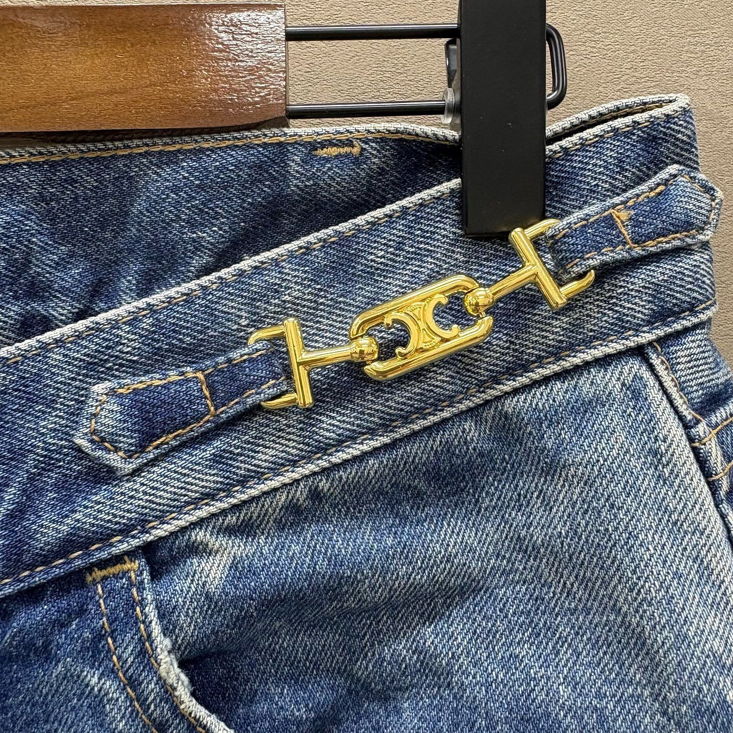 Celine Celine Triomphe Hardware Jeans Size 29 Size 29" - 7 Thumbnail