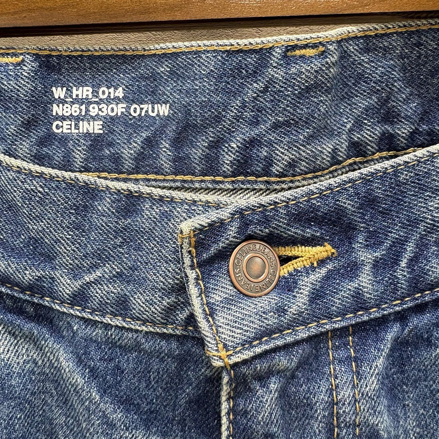 Celine Celine Triomphe Hardware Jeans Size 29 Size 29" - 3 Thumbnail