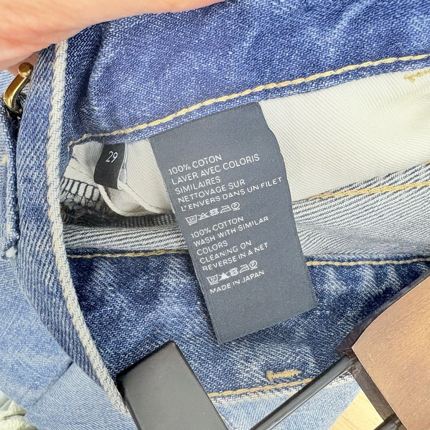 Celine Celine Triomphe Hardware Jeans Size 29 Size 29" - 4 Thumbnail