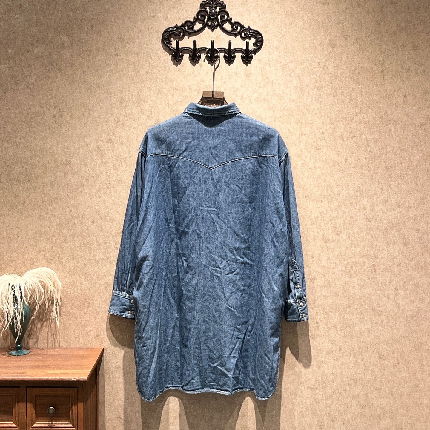 Celine CELINE Denim Button Up Shirt Size XS Size US XS / EU 42 / 0 - 2 Thumbnail