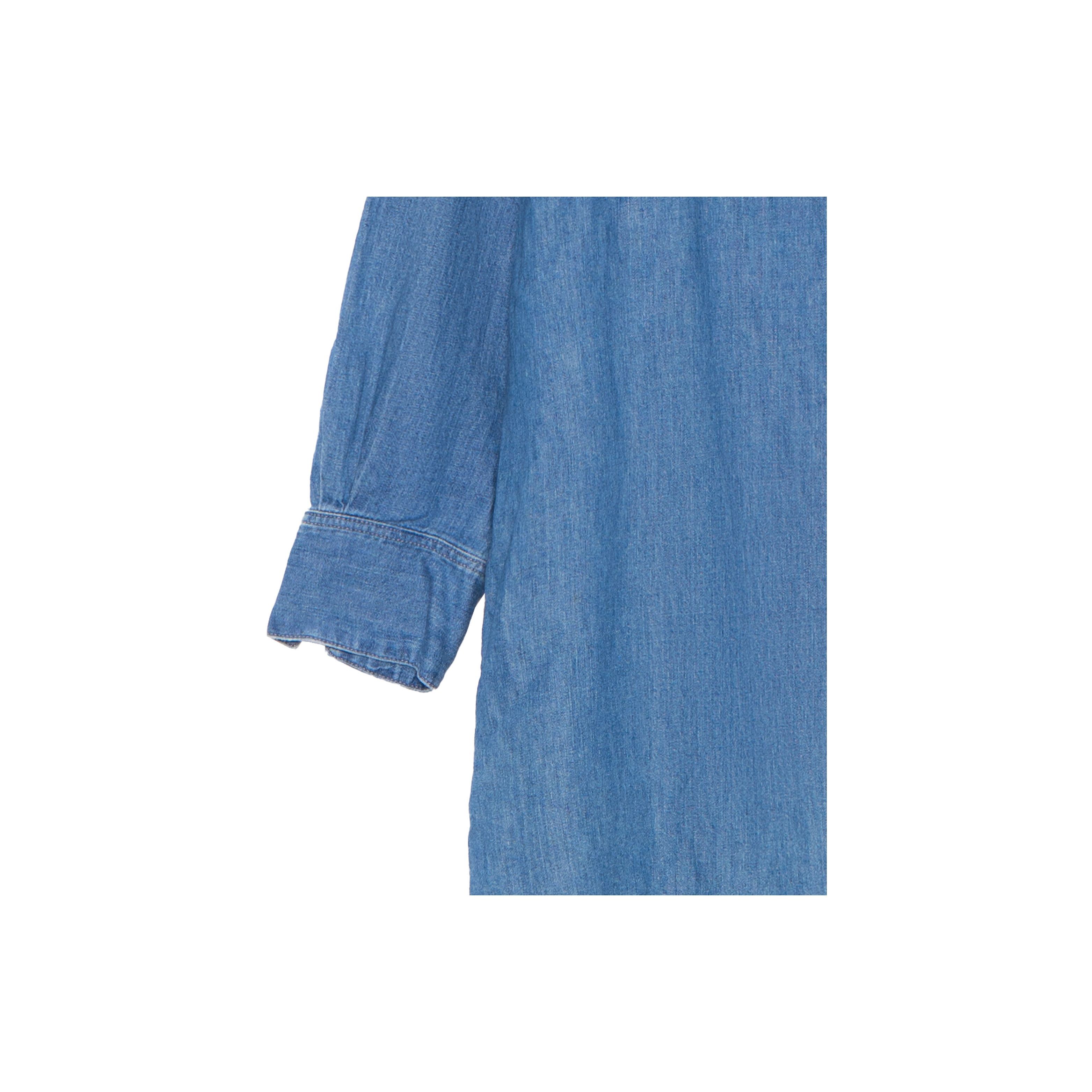 Celine CELINE Denim Button Up Shirt Size XS Size US XS / EU 42 / 0 - 6 Thumbnail