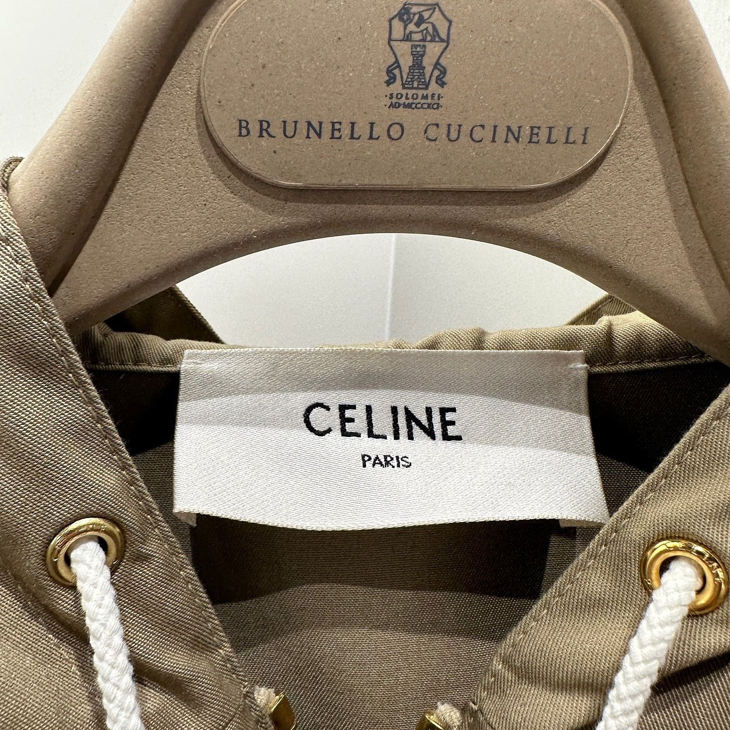 Celine Celine Logo Button Hooded Jacket Size 36 Size XS / US 0-2 / IT 36-38 - 3 Thumbnail