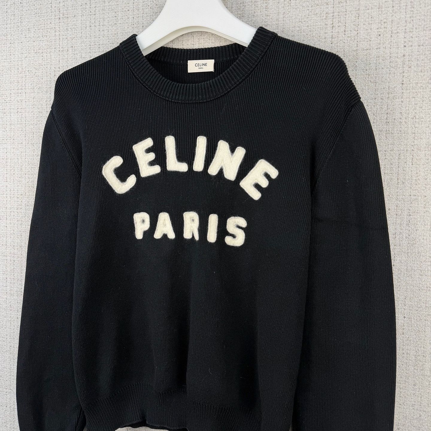 Celine Celine Paris Logo Sweatshirt Size M Size US M / EU 48-50 / 2 - 6 Thumbnail