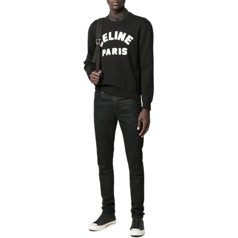 Celine Celine Paris Logo Sweatshirt Size M Size US M / EU 48-50 / 2 - 7 Thumbnail