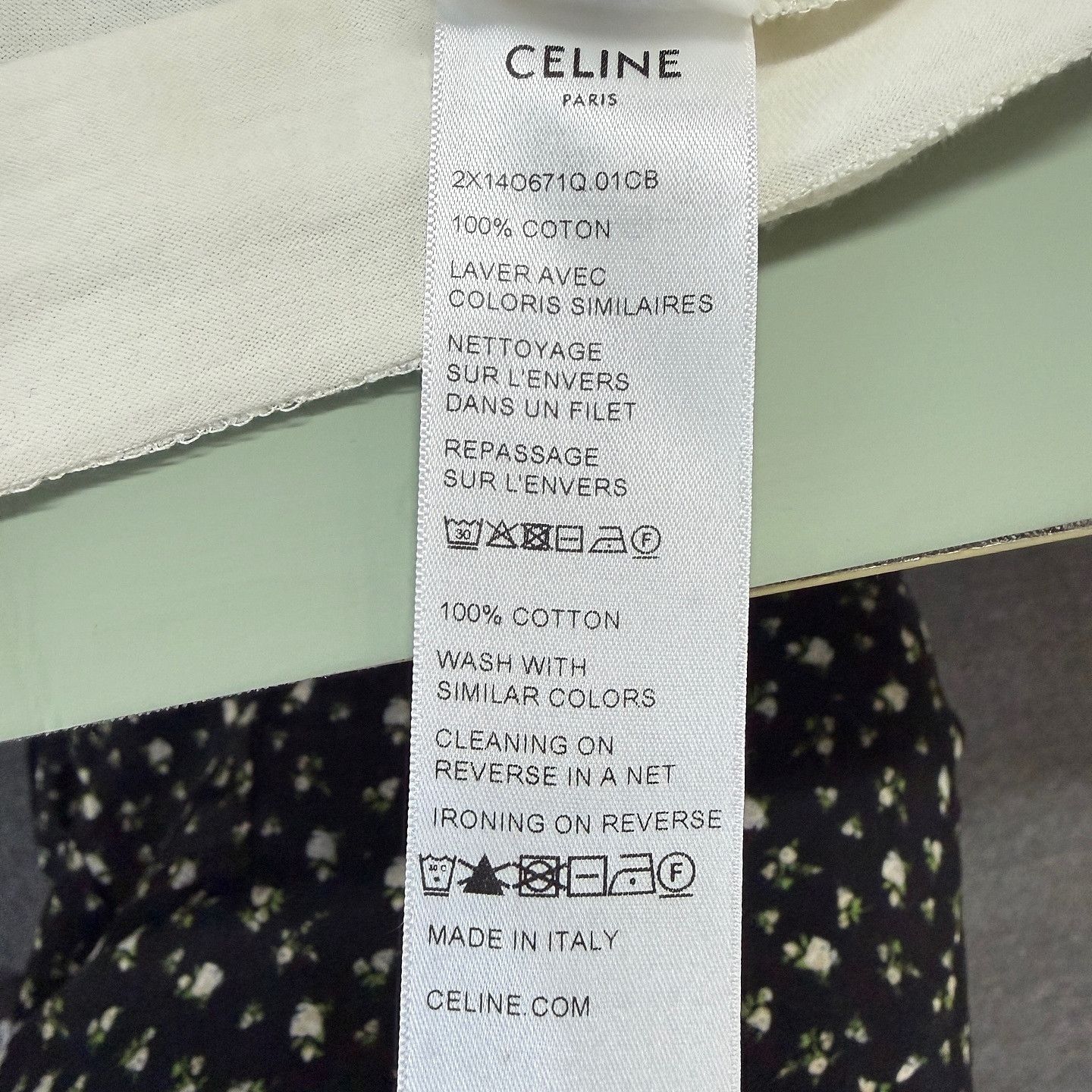 Celine Celine Logo Paris Ringer T-Shirt Size L Size L / US 10 / IT 46 - 4 Thumbnail
