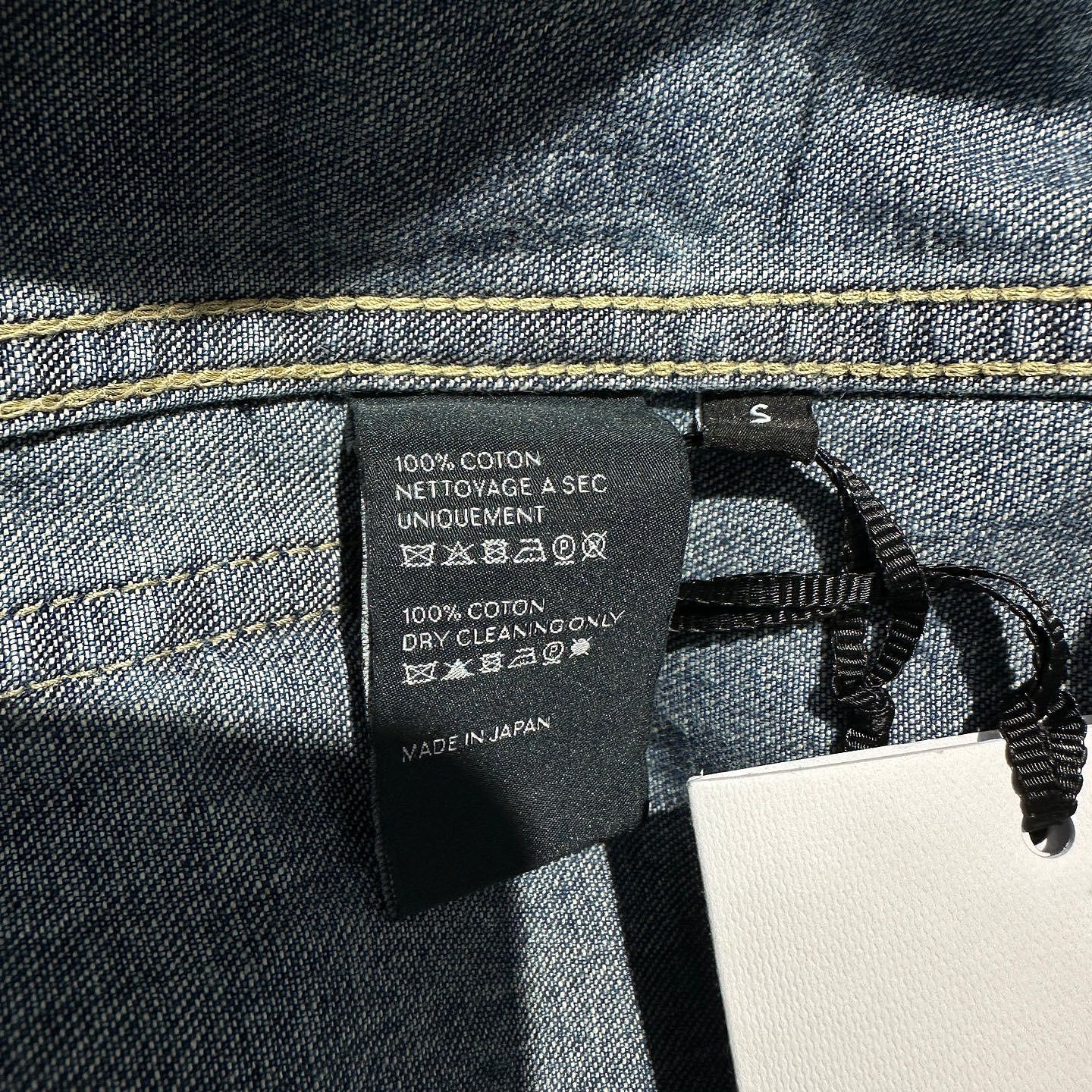 Celine Celine Denim Pullover Jacket Size S Size S / US 4 / IT 40 - 4 Thumbnail