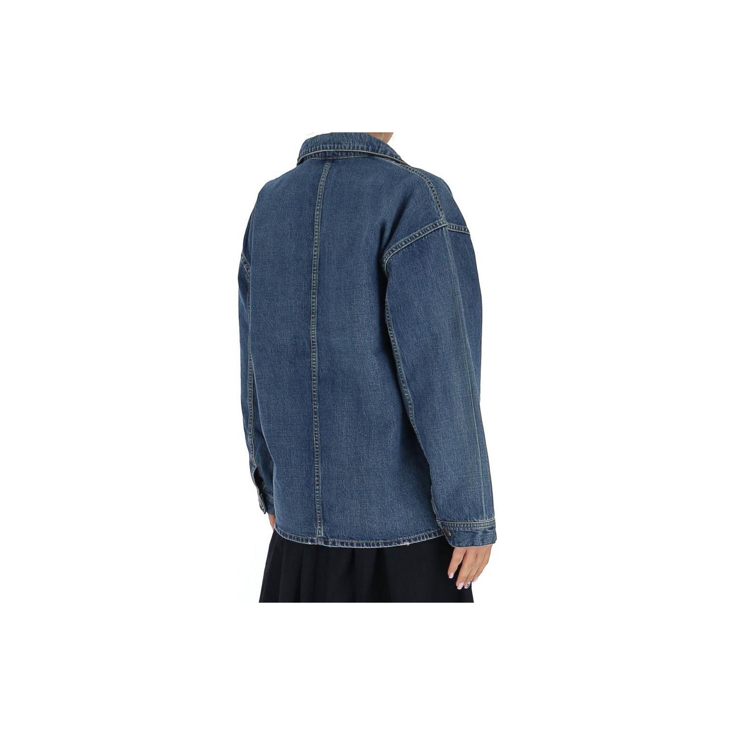 Celine Celine Denim Pullover Jacket Size S Size S / US 4 / IT 40 - 11 Thumbnail