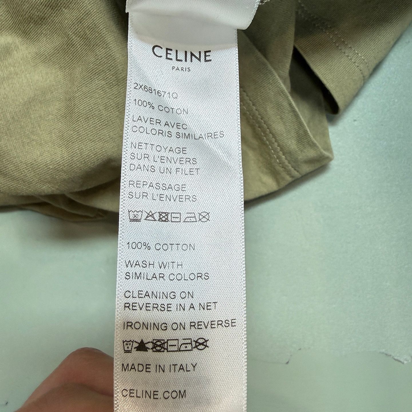 Celine CELINE Logo T-Shirt Size S Size S / US 4 / IT 40 - 4 Thumbnail